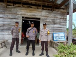 Setiap Minggunya, Pengamanan Gereja Terus dilaksanakan Polsek Teluk Meranti
