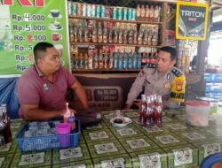 Cegah Karhutla Sedini Mungkin, Bhabinkamtibmas Polsek Bunut Sosialisasi Larangan Membakar Lahan