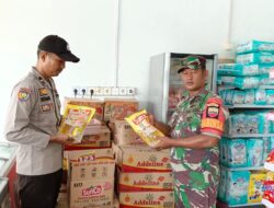 Polsek Kerumutan Monitoring Harga Bahan Pokok di Wilayah Kecamatan Kerumutan