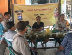 Ajang Silaturahmi dan Serap Aspirasi, Polsek Ukui Gelar Jumat Curhat