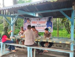 Gelar Jumat Curhat, Ini Kata Kapolsek Teluk Meranti