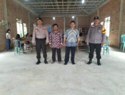Pastikan Aman, Polsek Pangkalan Lesung Pengamanan di Gereja