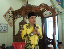 Pererat Silahturrahmi Bersama Warga, DR. H. Ferryandi Hadiri Peringatan Isra’ Mi’ raj di Desa Danau Pulai Indah
