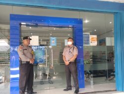 Personil Polsek Kerumutan Laksanakan Patroli, Sambangi Objek Vital