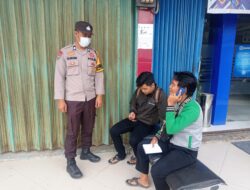Polsek Langgam Giatkan Operasi Yustisi di Desa Segati