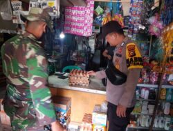 Jelang Ramadhan, Polsek Teluk Meranti Cek Harga dan Ketersediaan Bapokmas Bersama TNI