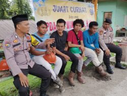 Jumat Curhat Polsek Kerumutan Dengarkan Keluhan Warga Kelurahan