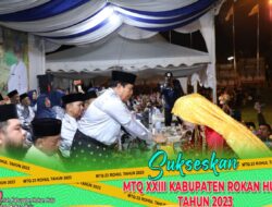 Bupati H. Sukiman Berharap Melalui Lomba Seni Membaca Alquran hasilkan Qori Berkualitas