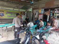Polsek Langgam Gelar Jumat Curhat, Kembali Dengarkan Keluhan Warga