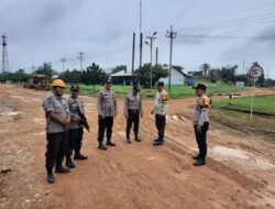 Polsek Ukui Patroli di Objek Vital dan Wisata, Jaga Kamtibmas Tetap Kondusif