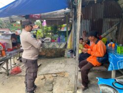 Cegah Penyebaran Virus Covid-19, Polsek Langgam Terus Lakukan Operasi Yustisi