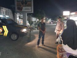 Pastikan Kondisi Aman, Kanit Reskrim Polsek Bunut Pimpin Giat KRYD