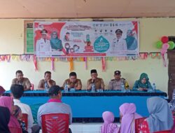 Bhabinkamtibmas Polsek Bunut Hadiri Launcing PIN Polio di Desa Binaan