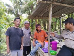 Jalin Komunikasi, Unit Binmas Polsek Bunut Giatkan DDS Bersama Warga