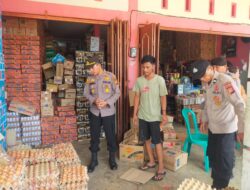 Polsek Pangkalan Lesung Monitoring Harga Bahan Pokok Kebutuhan Masyarakat