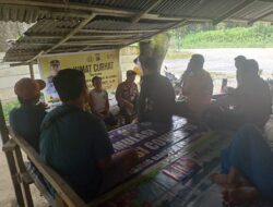 Berbagai Topik Permasalahan, Polsek Bandar Sei Kijang Kembali Gelar Jumat Curhat