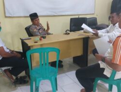 Gali Informasi, Polsek Pangkalan Lesung Kembali Laksanakan Giat Jumat Curhat