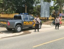 Polsek Pangkalan Lesung Patroli dan Pengaturan Lalu Lintas