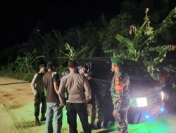 Polsek Teluk Meranti Bersama TNI Patroli Cegah C3