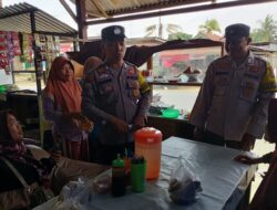 Bhabinkamtibmas Polsek Kerumutan Sampaikan Pesan Kamtibmas