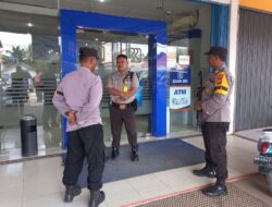 Polsek Pangkalan Lesung Patroli di Objek Vital