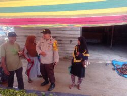 Polsek Langgam Giatkan Patroli Cegah Kriminalitas dan Covid-19