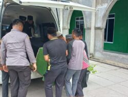 Turut Berdukacita, Kapolsek Teluk Meranti Sambang Duka Harmoni di Kelurahan