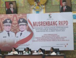 Musrenbang RKPD 2024, Tema : Mewujudkan Pemerataan pembangunan Insprastruktur Berkelanjutan Guna Meningkatkan Produktifitas Dan Kesejahteraan Masyarakat Menuju Pelalawan Maju