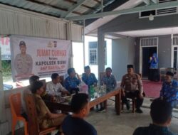 Kegiatan Rutin, Jumat Curhat Polsek Bunut Berlangsung di Kelurahan Pangkalan Bunut