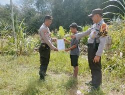 Cegah Karhutla, Polsek Pangkalan Lesung Patroli Karhutla di Wilayah Rawan Kebakaran