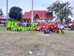 Pertandingan Final HPN 2023, Tim Wartawan Pelalawan Raih Juara 1 dan 3