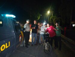 Pelihara Wilayah, Polsek Bunut Gelar KRYD di Sejumlah Lokasi