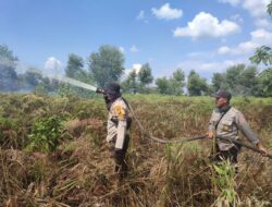 Bergerak Cepat, Polsek Teluk Meranti Cek Titik Hotspot di Aplikasi Lancang Kuning