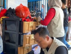 Rutan Kelas IIB Menggala Bersama Tim Satopspatsnal Divisi Pemasyarakatan Lampung Gelar Razia