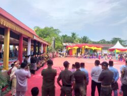 Berjalan Lancar, Kapolsek Langgam Hadiri Rangkaian Acara Potang Mogang di Kelurahan Langgam