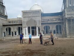 Polsek Teluk Meranti Goro di Masjid, Sambut Ramadhan 1444 H