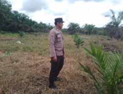 Antisipasi Kebakaran, Polsek Bunut Kembali Patroli Karhutla di Wilayah Hukumnya