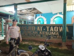 Ops tertib Ramadhan LK 2023 polsek Kabun polres Rohul Pengamanan Pelaksanaan Shalat Tarawih pada Bulan Suci Ramadhan 1444 H / 2023 M