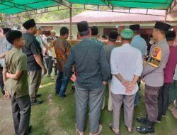 Dekat Dengan Warga, Polsek Bunut Giat Sambang Duka Harmoni ke Rumah Duka