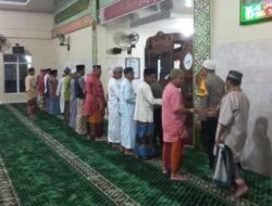 Polsek Pangkalan Lesung Gelar Subuh Harmoni di Masjid Al Khoirat