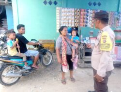 Polsek Langgam Gelar Operasi Yustisi, Cegah Penyebaran Covid-19