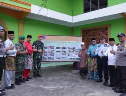 Wakil Bupati Rohul Dampingi 462 Paskhas TNI AU Lakukan Giat Bakti Sosial