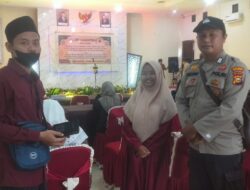 Polsek Ukui Dampingi Peserta Lomba Dai Kamtibmas di Polres Pelalawan