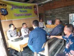 Dengar Keluhan Warganya, Polsek Langgam Kembali Gelar Kegiatan Jumat Curhat di 2 Tempat