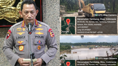 Lapor Pak Kapolri, Penegakan Hukum Di Wilayah Kabupaten Kampar Provinsi Riau Belum Maksimal, Kegiatan Ilegal Masih Marak Terjadi