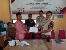 Berjalan Lancar, Polsek Teluk Meranti Hadiri Rapat Pleno Terbuka Rekapitulasi Daftar Pemilih Tahun 2024