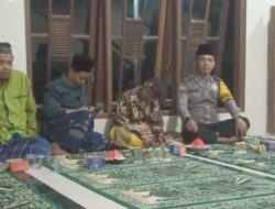 Berjalan Lancar, Polsek Kerumutan Hadiri Safari Ramadhan 1444 H di Desa Pematang Tinggi