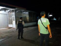 Tertib Ramadhan Lancang Kuning Tahun 2023, Polsek Pangkalan Kerinci Patroli Dinihari