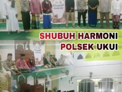 Polsek Ukui Gelar Subuh Harmoni Di Wilayah Hukumnya
