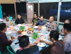 Di Gelar di Warung, Polsek Teluk Meranti Giat Sahur On The Road